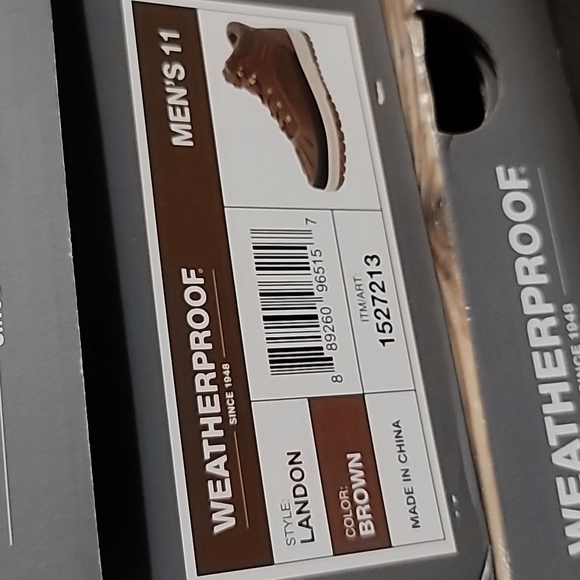 Weatherproof Men's Sneaker Boot - Brown - Picture 4 of 7